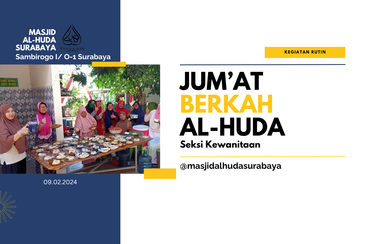 Jum'at Berkah Masjid Al-Huda Surabaya